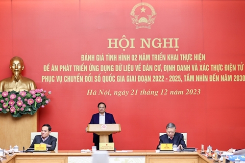 Thủ tướng Phạm Minh Chính: Đề án 06 là một trong những 